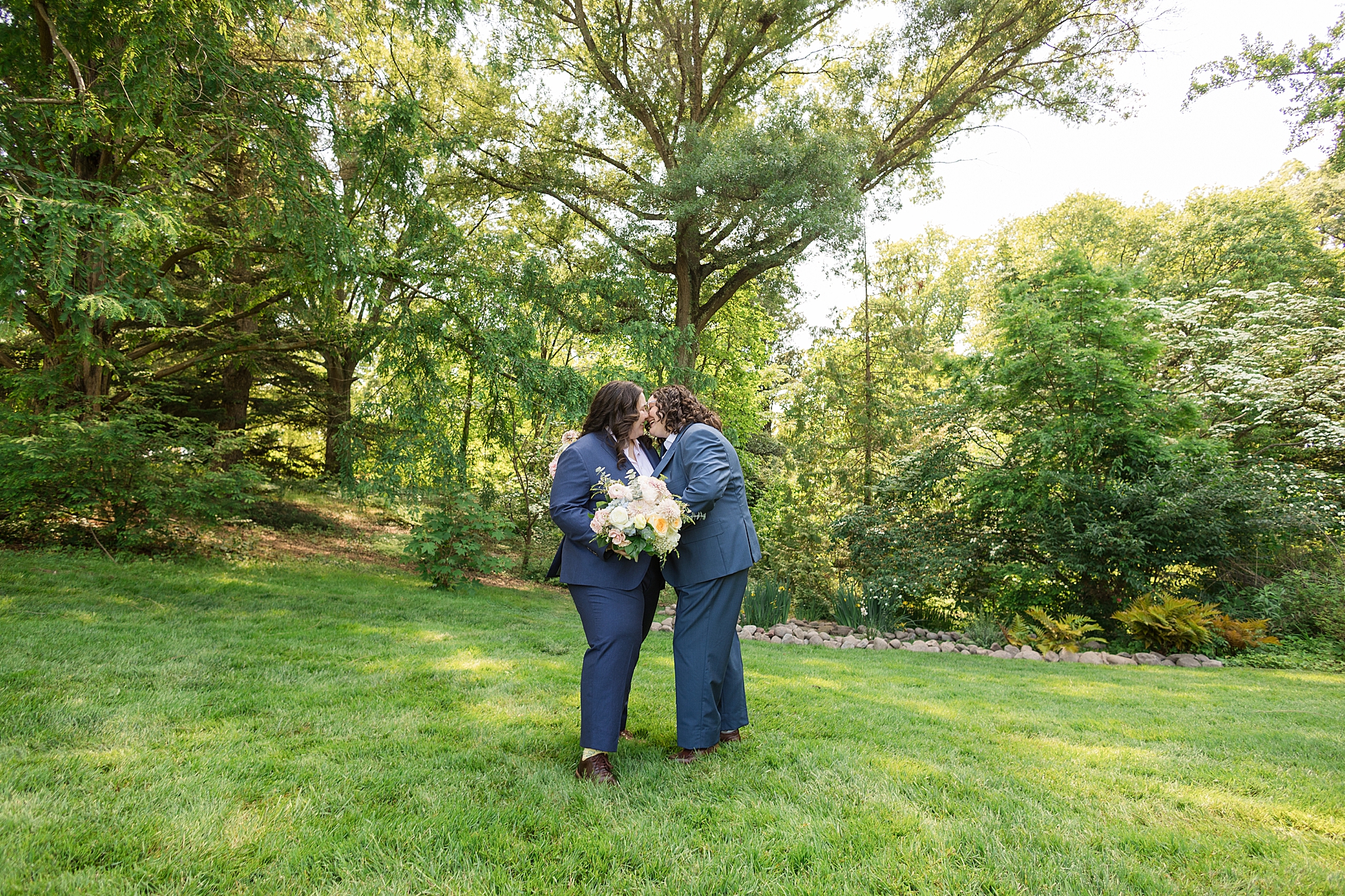 First look at London Town Gardens wedding