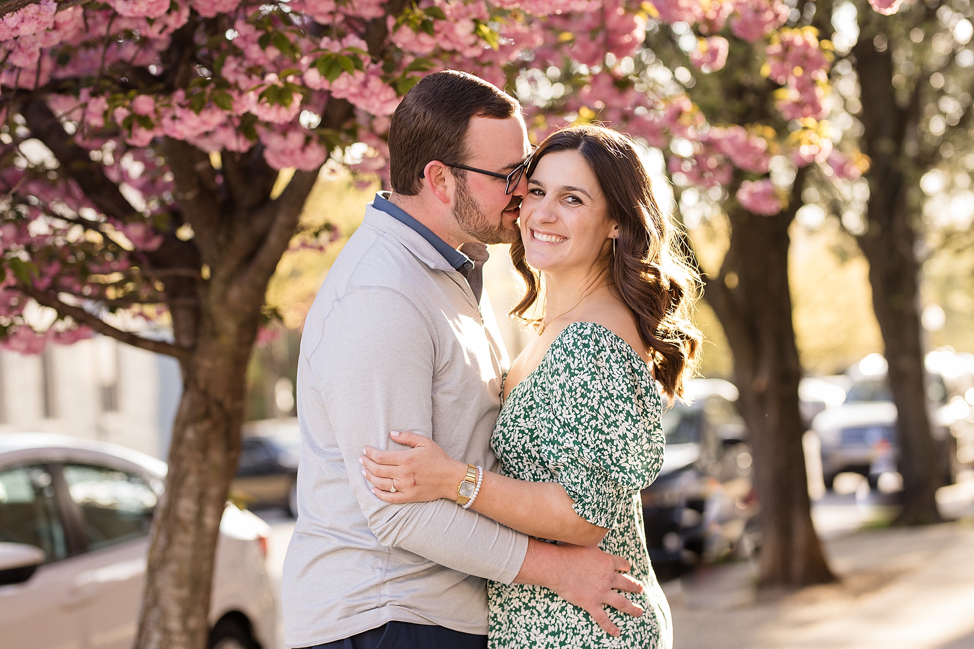 Patterson Park Cherry Blossom Photo Session