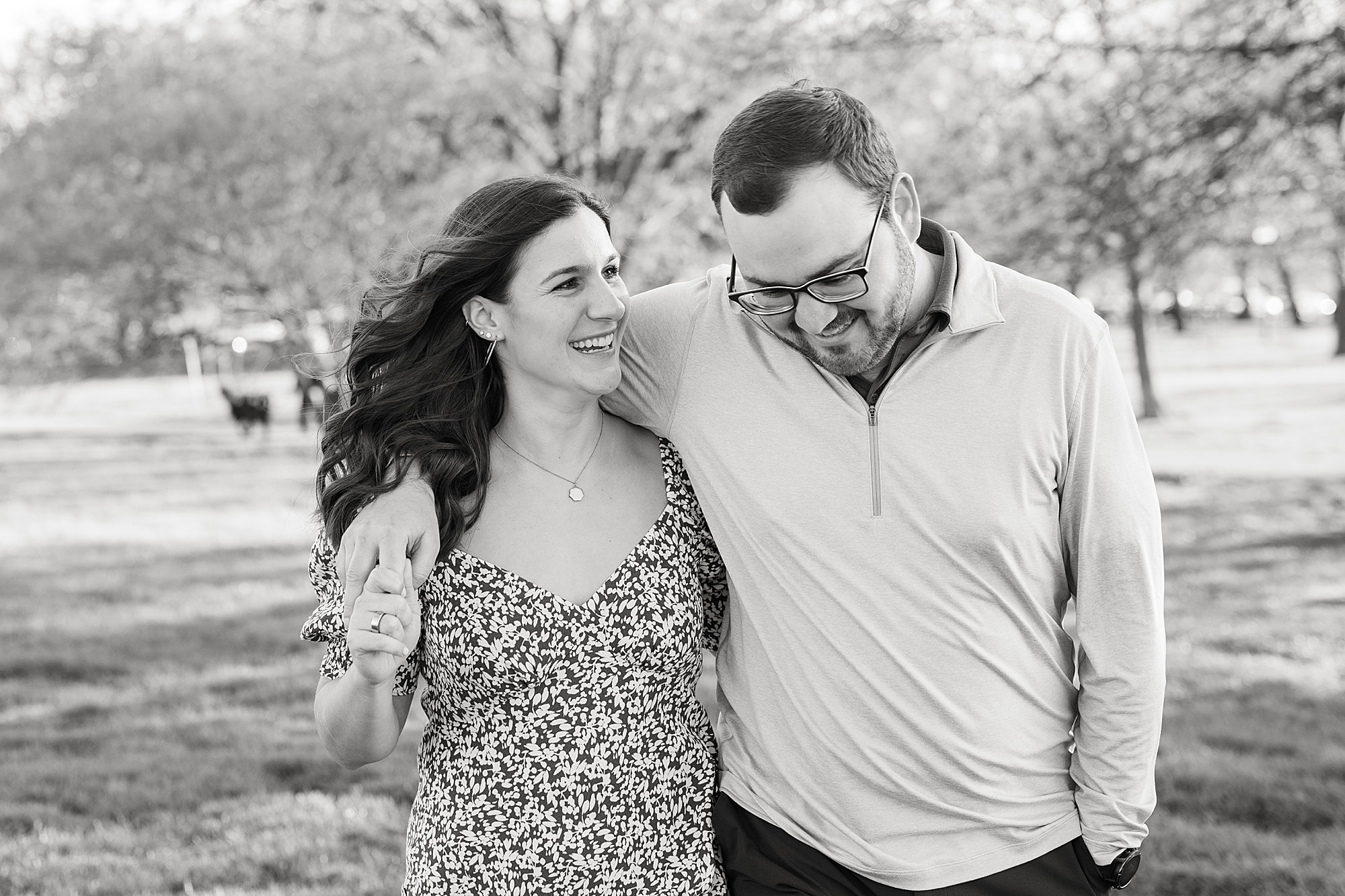 Patterson Park Cherry Blossom Photo Session